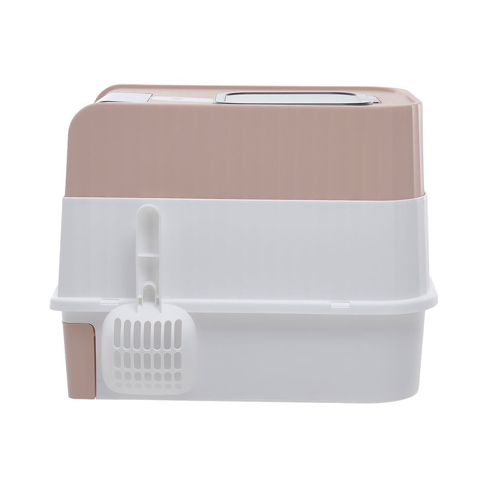 Fully Enclosed Cat Litter Box with UV Sterilization and Odour Control