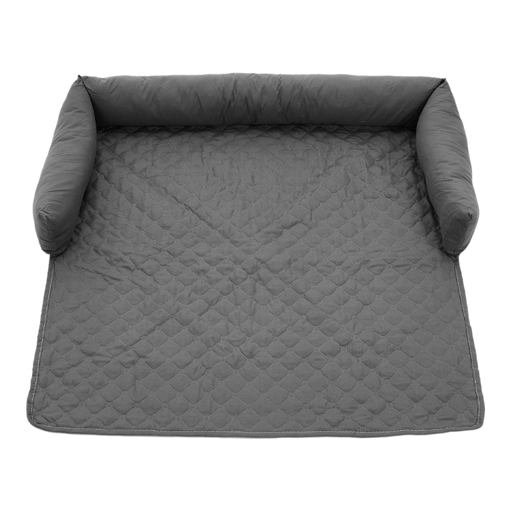 Waterproof Pet Bed Furniture Protector Mat with Pillow – Sofa Cover for Dogs & Cats