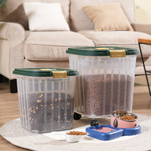 Large Capacity Dry Food Storage Container – 5kg Sealed Box with Measuring Cup