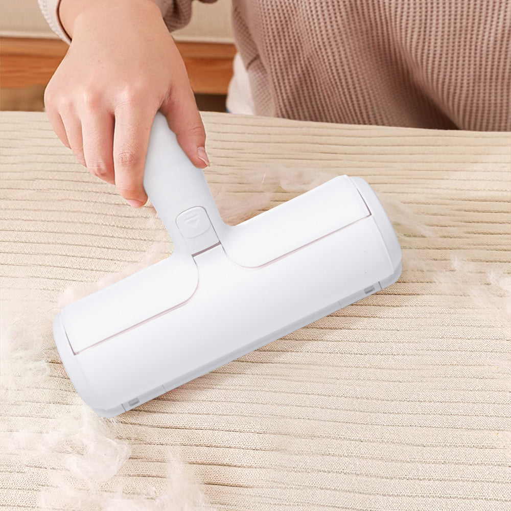 Red Pet Hair Remover Roller for Cats and Dogs – Eco-Friendly, Reusable Pet Hair Cleaner