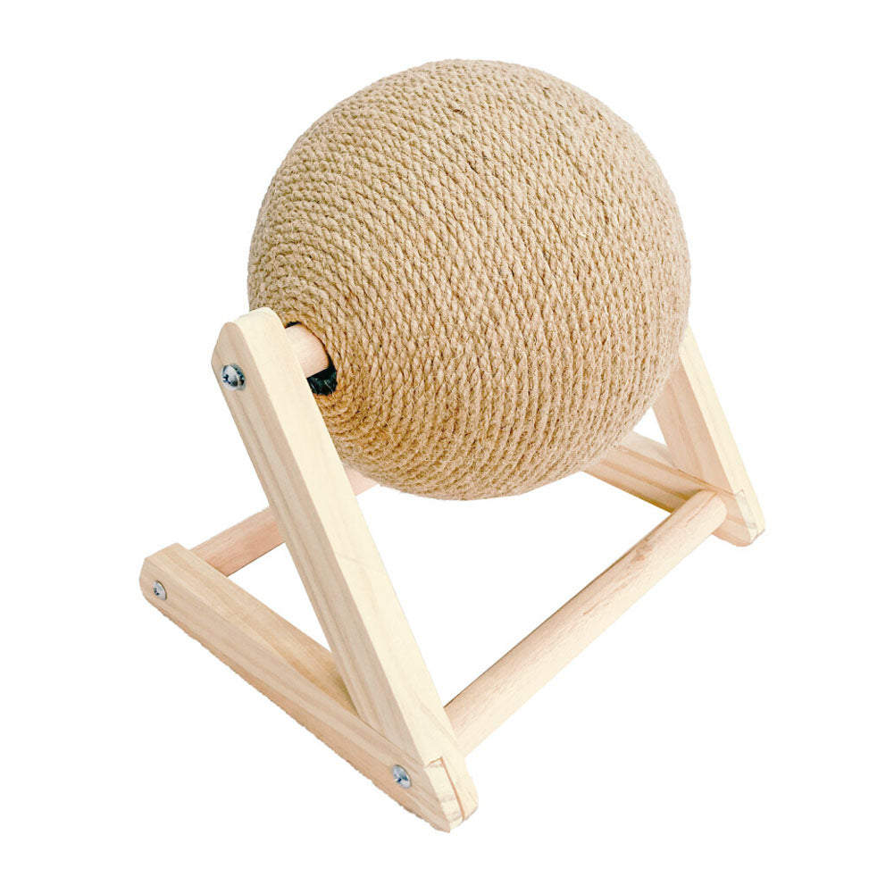 Cat Scratching Ball Natural Sisal Scratcher Pet Toy, CT0681