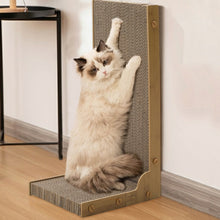 L-Shaped Eco-Friendly Cat Scratcher and Lounger