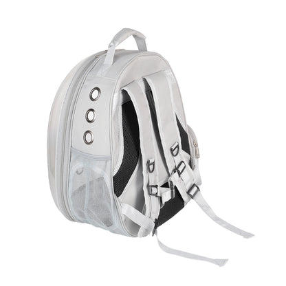 Transparent Capsule Pet Travel Backpack – Breathable Bubble Carrier for Cats and Small Pets