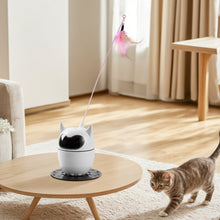Rechargeable Automatic Cat Laser Toy with Remote Control – Interactive Fun with Adjustable Speed and Laser Patterns