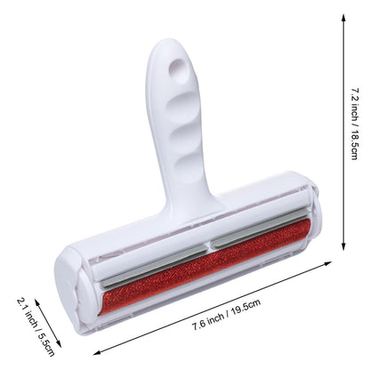 Red Pet Hair Remover Roller for Cats and Dogs – Eco-Friendly, Reusable Pet Hair Cleaner