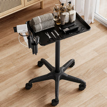 Adjustable Salon Tray Cart with Wheels – Mobile, Heat-Resistant, and Easy to Clean