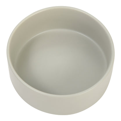 Double Ceramic Cat Bowl with Elevated Bamboo Stand – Durable, Easy-Clean Feeding Station