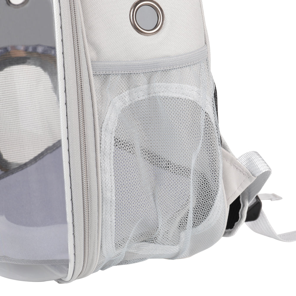 Transparent Capsule Pet Travel Backpack – Breathable Bubble Carrier for Cats and Small Pets