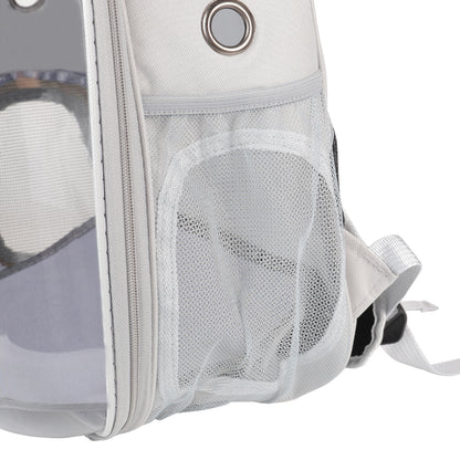 Transparent Capsule Pet Travel Backpack – Breathable Bubble Carrier for Cats and Small Pets