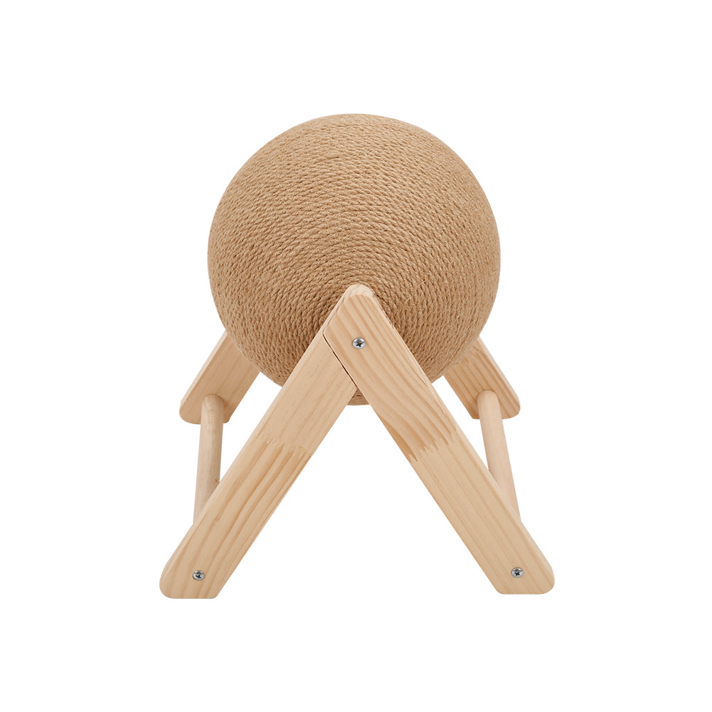 Cat Scratching Ball Natural Sisal Scratcher Pet Toy, CT0681