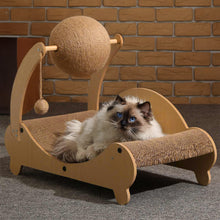 3-in-1 Cat Scratcher Bed – Cozy Resting Spot with Scratching and Play Features