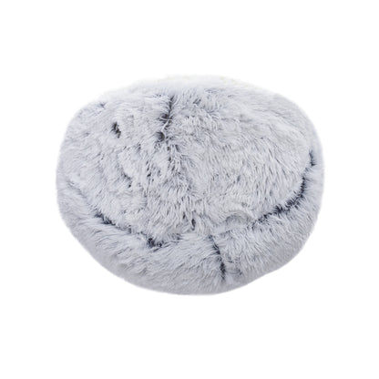 Cozy Plush Pet Bed – Soft, Semi-Enclosed Retreat for Cats & Dogs