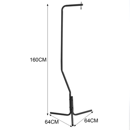 Metal Bird Cage Hanging Stand – Tripod Base for Home & Garden