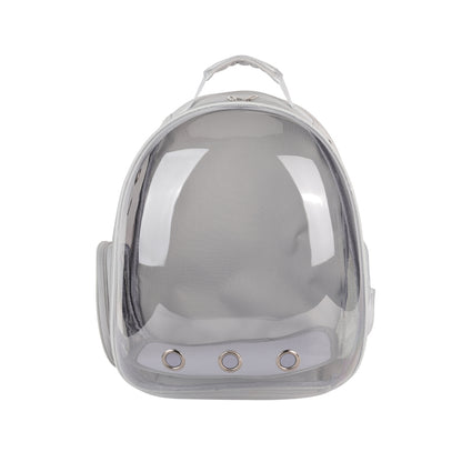 Transparent Capsule Pet Travel Backpack – Breathable Bubble Carrier for Cats and Small Pets