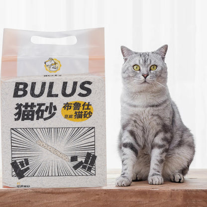 6L Natural Biodegradable Tofu Cat Litter – Effective Odour Control & Clumping, Easy Cleanup