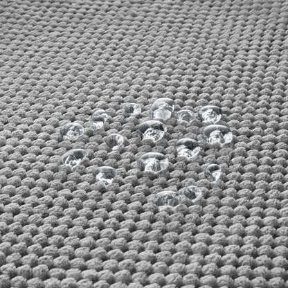 3/4/5-Step Non-Slip Dog Stairs with Washable Corduroy Cover – Grey