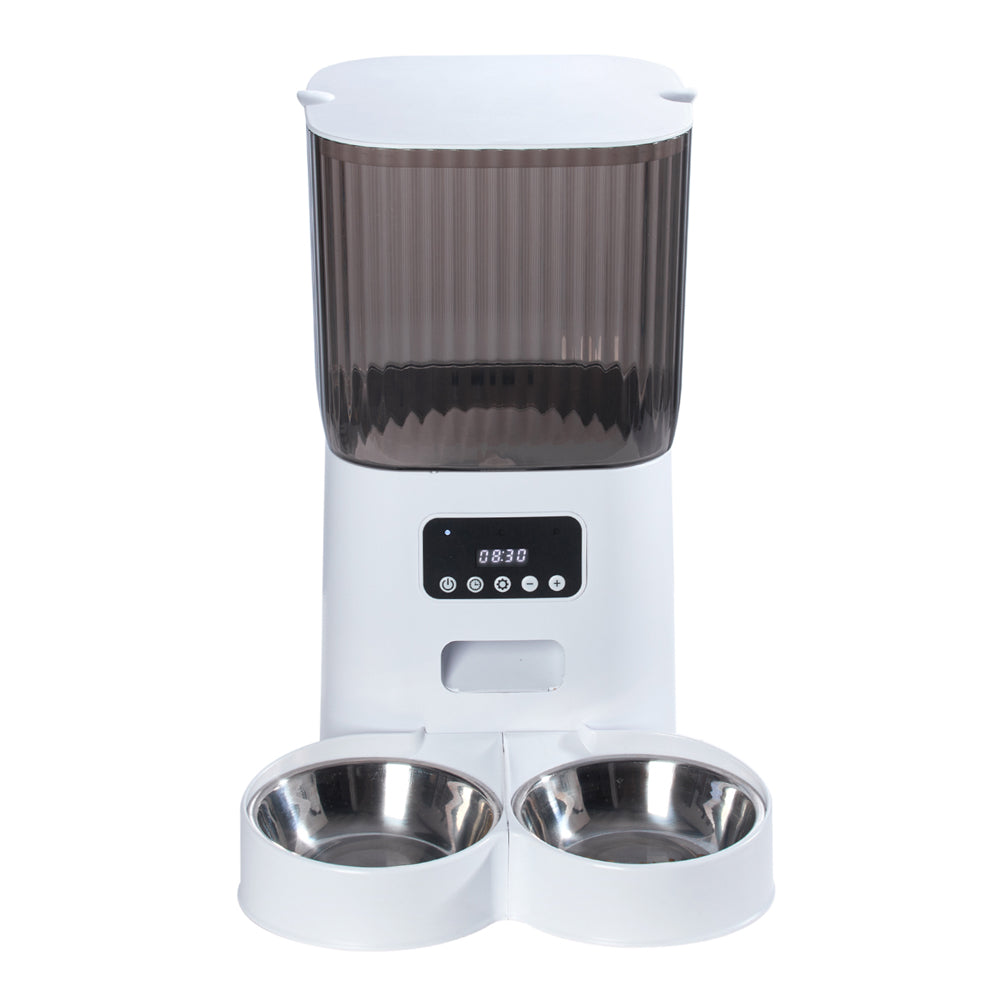 5L Smart Pet Feeder – Dual Power with Airtight Storage and Anti-Jam Feeding