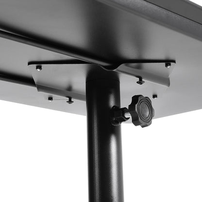 Adjustable Salon Tray Cart with Wheels – Mobile, Heat-Resistant, and Easy to Clean