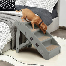 4-Step Plastic Foldable Pet Stair – Durable & Non-Slip Indoor Climbing Ladder for Pets
