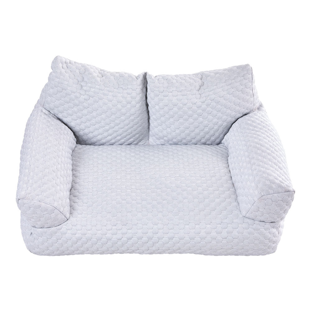 Ice Silk Cooling Pet Sofa Bed – Comfortable & Breathable Bed for Pets