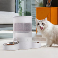 3L Dual Bowl Smart Pet Feeder – App Control, Voice Recording & Anti-Jam Design