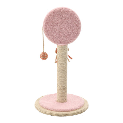 Lollipop Sisal Cat Scratching Post with Toy Ball – Durable, Fun & Comfortable