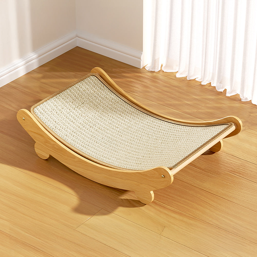 Sisal Cat Scratcher Bed – Dual-Purpose Rest & Scratch Station for Happy Cats