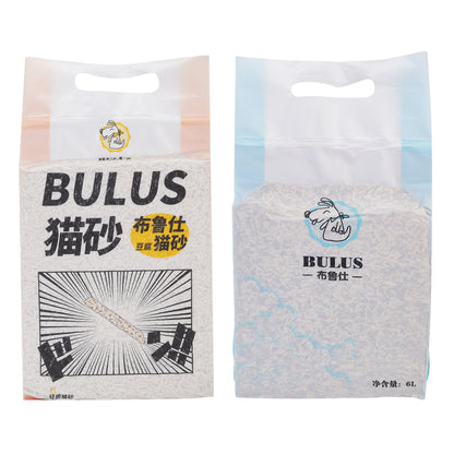 6L Natural Biodegradable Tofu Cat Litter – Effective Odour Control & Clumping, Easy Cleanup