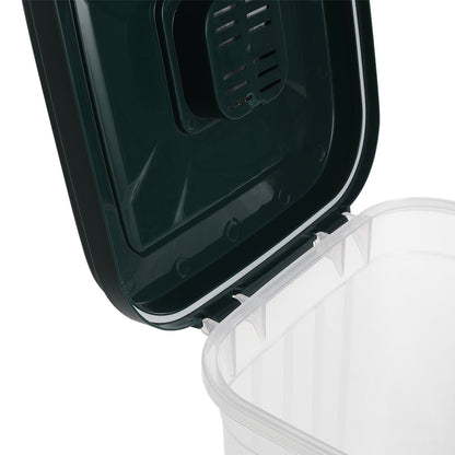 Large Capacity Dry Food Storage Container – 5kg Sealed Box with Measuring Cup