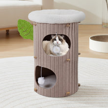 Multifunctional Cat Tree Condo with Hanging Balls – Climbing, Scratching, and Resting Space for Cats