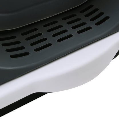 Detachable Hooded Cat Litter Box with Flip Top, Odour Control & Scoop – Compact & Easy Clean Design