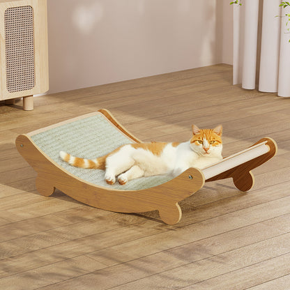Sisal Cat Scratcher Bed – Dual-Purpose Rest & Scratch Station for Happy Cats