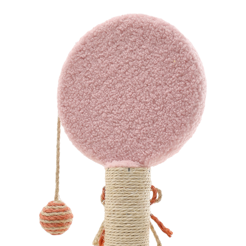 Lollipop Sisal Cat Scratching Post with Toy Ball – Durable, Fun & Comfortable