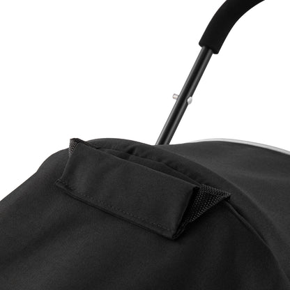 Detachable Pet Stroller with Rain Cover – Convertible Carrier for Cats and Dogs