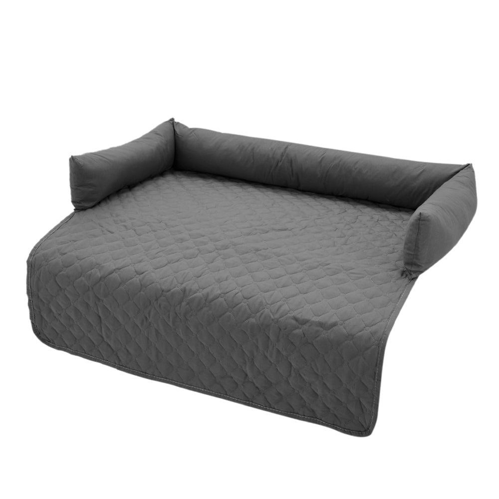 Waterproof Pet Bed Furniture Protector Mat with Pillow – Sofa Cover for Dogs & Cats