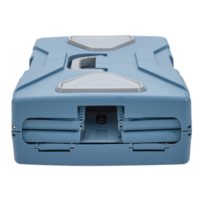 Foldable Hard-Shell Pet Travel Carrier with Ventilation and Lockable Front Door – Ideal for Vet Visits & Short Trips
