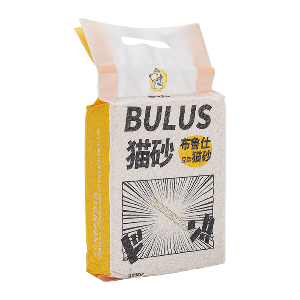 6L Natural Biodegradable Tofu Cat Litter – Effective Odour Control & Clumping, Easy Cleanup