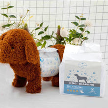 12-Pack Disposable Male Dog Diapers – Super Absorbent & Breathable with Adjustable Waist – Ideal for Dogs 4-8kg