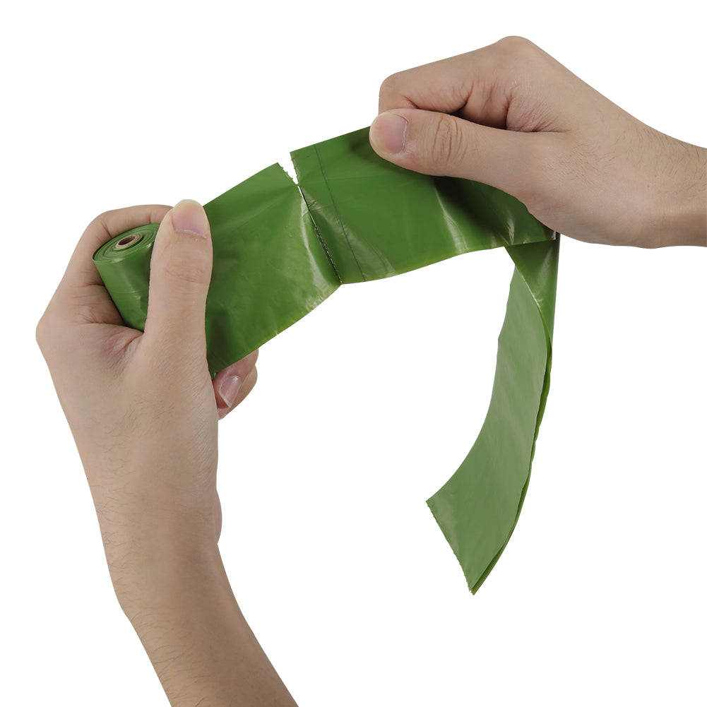 Biodegradable Unscented Dog Poop Bags — 120-Pack Eco-Friendly, Leak-Proof Waste Bags