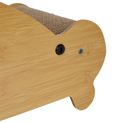 3-in-1 Cat Scratcher Bed – Cozy Resting Spot with Scratching and Play Features