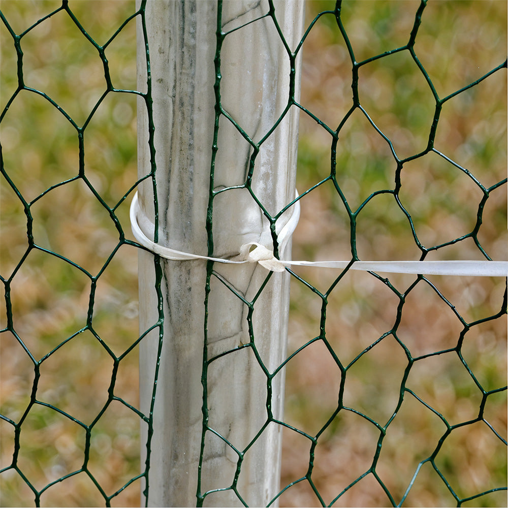 Metal Walk-in Chicken Coop Run with PE Tarpaulin – Secure Outdoor Poultry Enclosure for Chickens and Rabbits