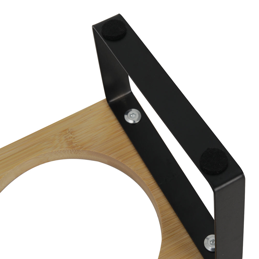 Elevated Dual-Bowl Pet Feeder – Stylish & Comfortable Feeding Stand for Cats and Dogs