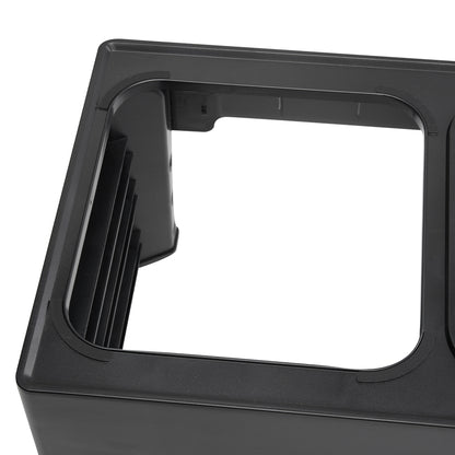 Height Adjustable Pet Feeder Stand – 2 Bowls (1.6L Food, 1L Water), Foldable, Spill-Resistant Design