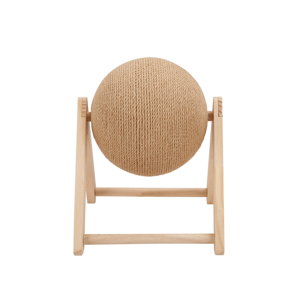 Cat Scratching Ball Natural Sisal Scratcher Pet Toy, CT0681