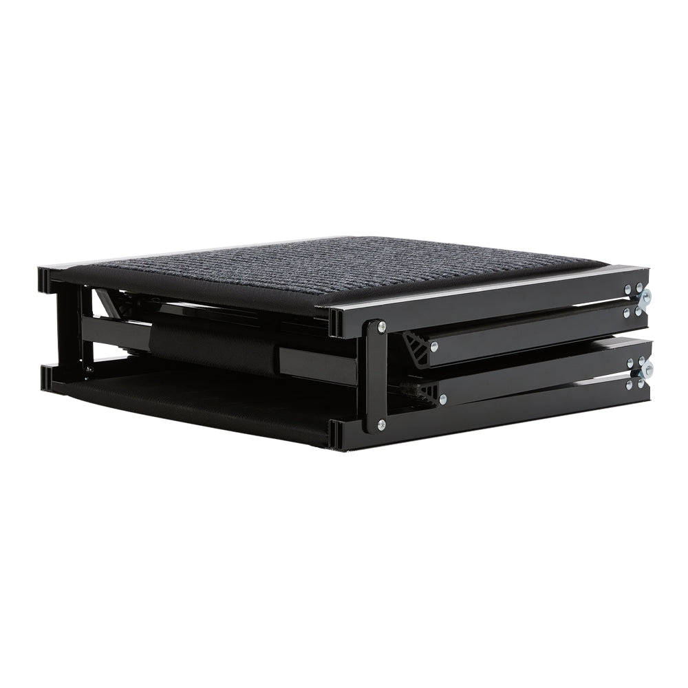 Outdoor Foldable Metal Dog Ramp – Non-Slip Pet Ladder for Cars, Trucks, and SUVs