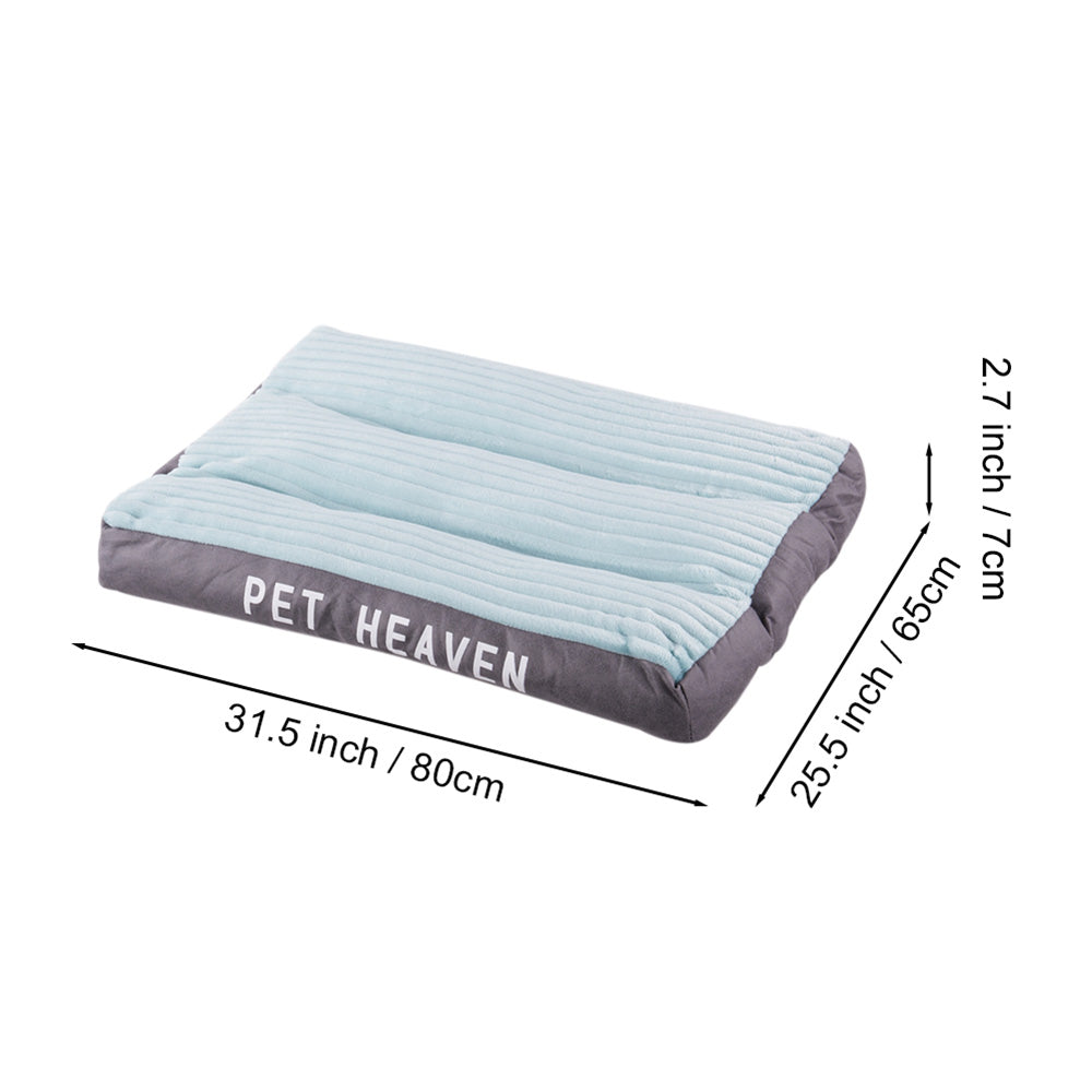 Anti-Slip Pet Sleeping Bed – Luxurious Velvet & PP Cotton Cushion for Dogs & Cats