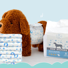 12-Pack Disposable Male Dog Diapers – Super Absorbent & Breathable with Adjustable Waist – Ideal for Dogs 4-8kg