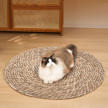 Round Floor Cat Scratching Mat – Eco-Friendly & Comfortable Scratcher for Cats