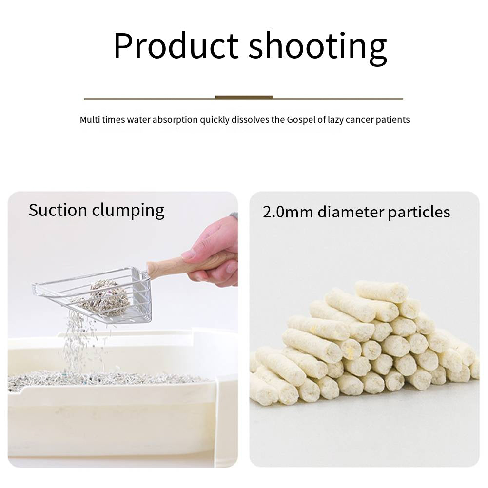 6L Natural Biodegradable Tofu Cat Litter – Effective Odour Control & Clumping, Easy Cleanup