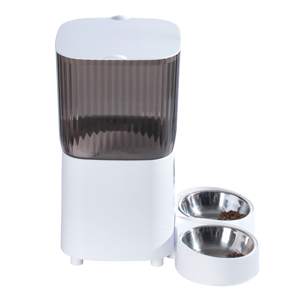 5L Smart Pet Feeder with 2MP Camera – App Control, Voice Interaction & Dual Power